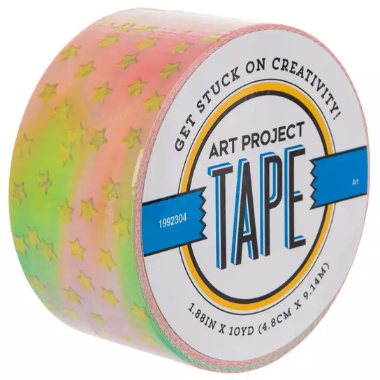 Watercolor Starry Art Project Tape